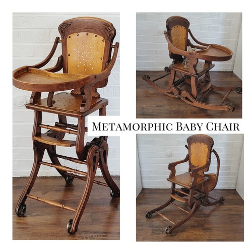 Antique highchair english - antique,