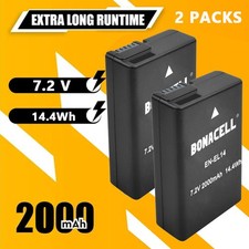 2x EN-EL14 EN-EL14a Battery