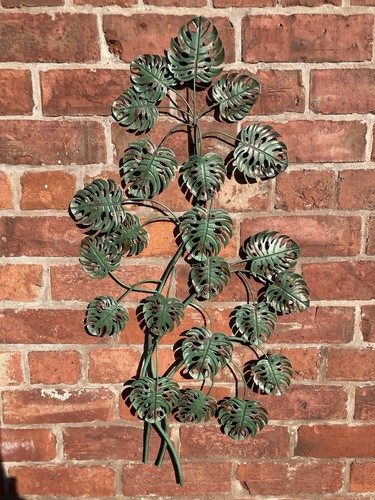 Metal hanging monstera leaf - monstera,