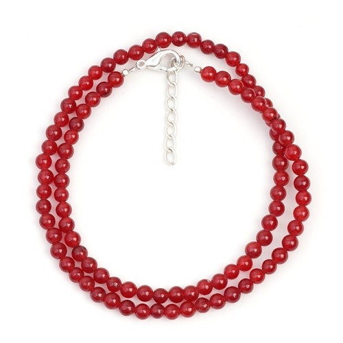 Natural red ruby - ruby, smooth