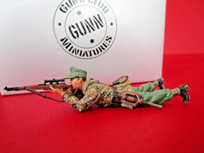 THOMAS GUNN SS141 German Sniper WW2 -Diecast Metal Figure