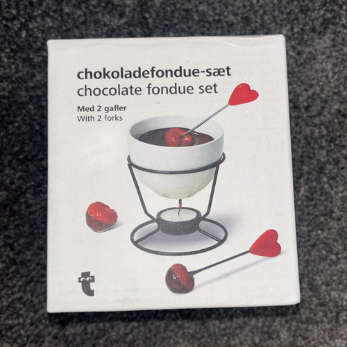 Chocolate fondue set - with, 2