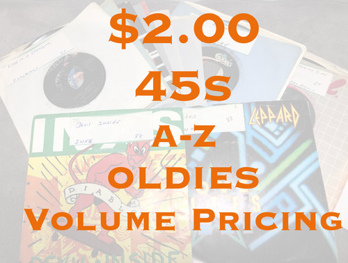 45s mixed genres years - -,