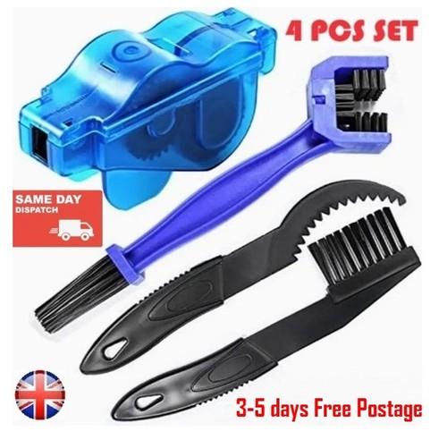 4pcs bike chain cleaner brush - bike,