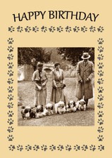 LHASA APSO DOGS AND PEOPLE DOG