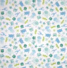 Nautical Fabric - Merryn Blue