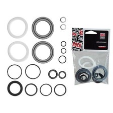 RockShox AM Fork Service Kit With Dust Seals Kit Basic Recon Silver Solo Air
