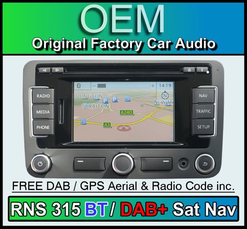 Rns 315 dab - vw,