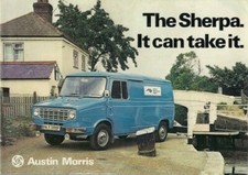 Leyland Sherpa 1975-1978 UK Market Sales Brochure Van, Pick-Up, Crewbus, Minibus