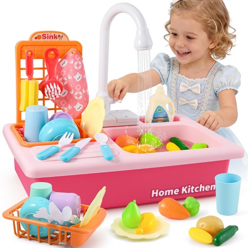Kids play kitchen sink - sink, toy