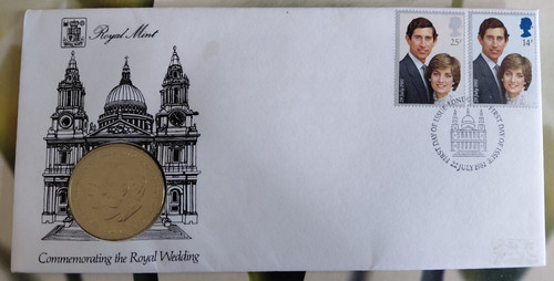 1981 royal wedding fdc - 1981,