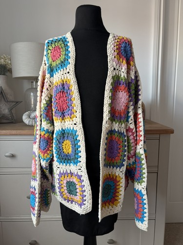 Pachamama cardigan handmade - cardigan,