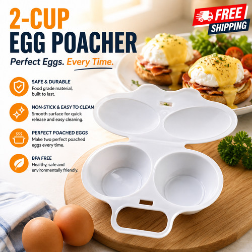 Microwave egg poacher - poacher,
