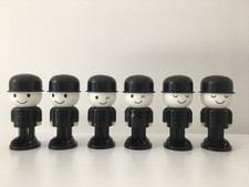 Homepride FRED FLOUR SPICE SET x6  Used Vintage 1970s RETRO Spillers