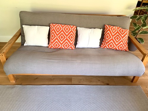 Futon company quad solid oak - company,