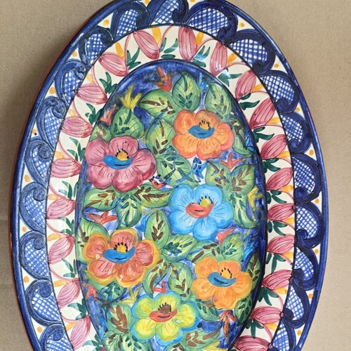 Hand made portuguese plate - hand,