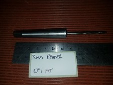 3mm Reamer  - No1 Morse Taper 