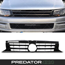 GLOSS BLACK GRILLE FRONT BUMPER GRILL SPORT LOOK FOR VW TRANSPORTER T5.1 09-15