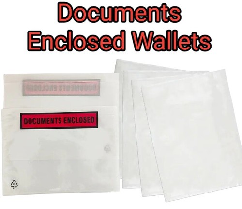 Enclosed packing slip pouch - enclosed,