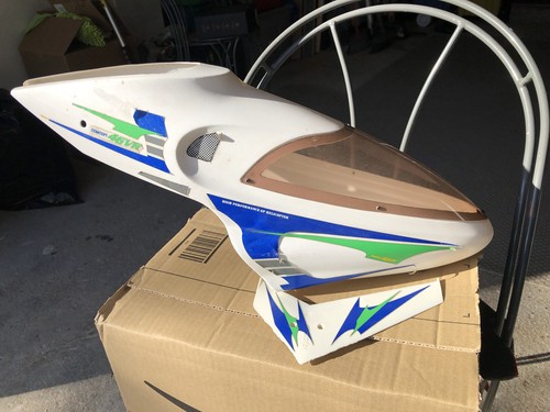Kyosho canopy tail fin - vr,