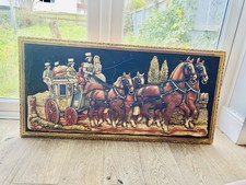 XL Vintage 3D  bas-relief wall