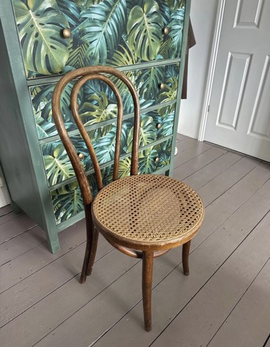Chair cafe style bamboo - chair,