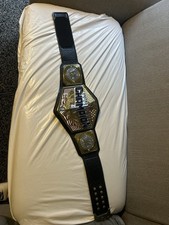 Wildcat WWE United States Championship Replica Belt On Wildcat Leather