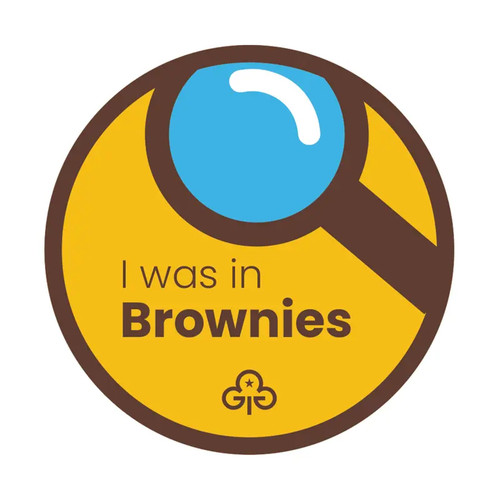 Was girlguiding badges - was,