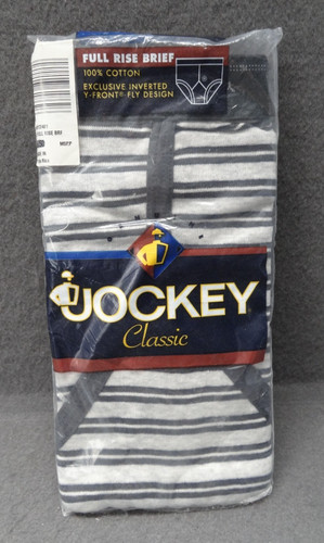 New jockey classic striped - new,