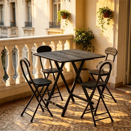 Folding kitchen table 4 - table, &