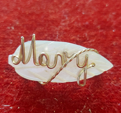 Vintage 1940 mother - vintage, pearl
