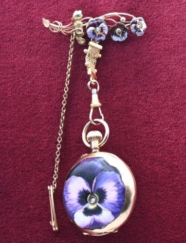 Aft faberge pocketwatch ladies - aft,
