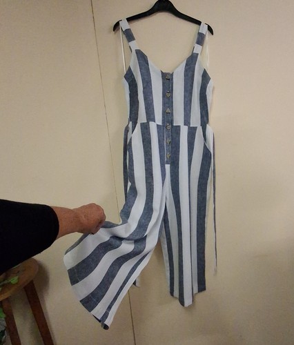 Ladies linen rich jumpsuit - f&f,