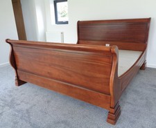 SIMON HORN SLEIGH BED AND BASE TO FIT SUPER KING SIZE SO FRENCH 