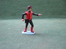Vintage Timpo Toys Swoppet Captain Scarlet Figure from Gerry Anderson TV Series