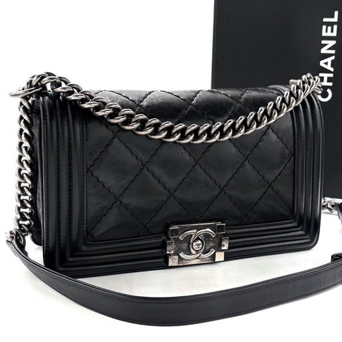 Chanel boy - boy, black