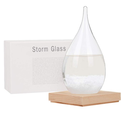 Storm glass barometer - storm,