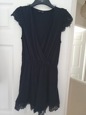 Ladies Topshop Lace Playsuit