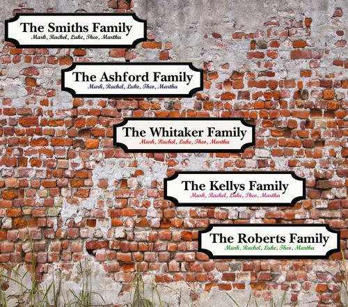 Personalised surname street - surname,
