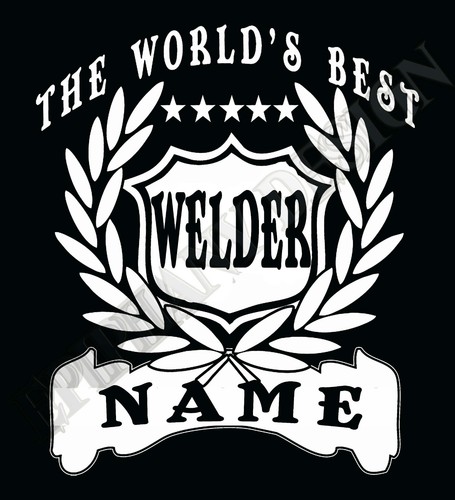 Welder shirt personalised - welder, t-shirt