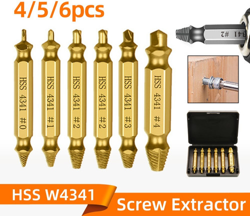 Screw extractor set broken - screw,