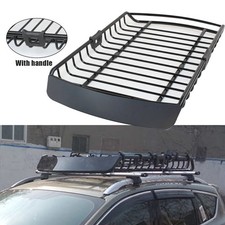 1.4M UNIVERSAL ROOF RACK BASKET CARGO CARRIER VAN OFF ROAD SAFARI 16.5cm High