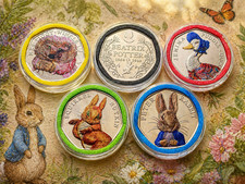 2016 Beatrix Potter 50p Coin