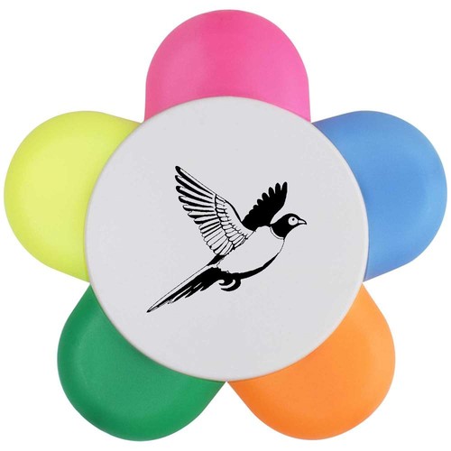 Flying pheasant flower shape - pheasant',