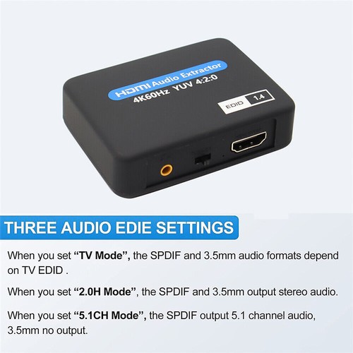 Hdmi audio extractor - audio,