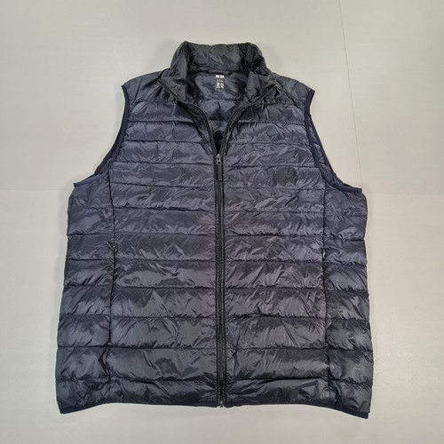 Uniqlo mens gilet navy blue - uniqlo,