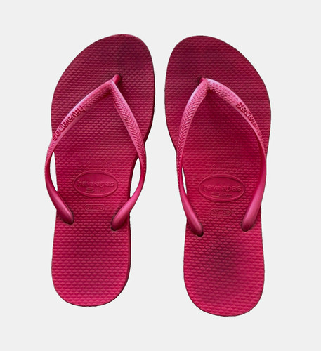 Havaianas slim pink rubber - pink,
