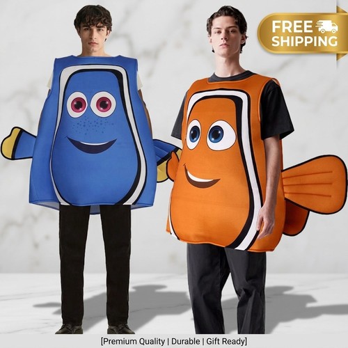 Adult nemo clownfish costume - clownfish,
