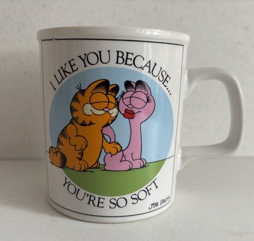 Vintage 1978 garfield - mug, “i