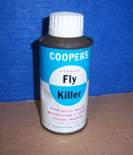 Vintage Coopers Fly Spray Tin